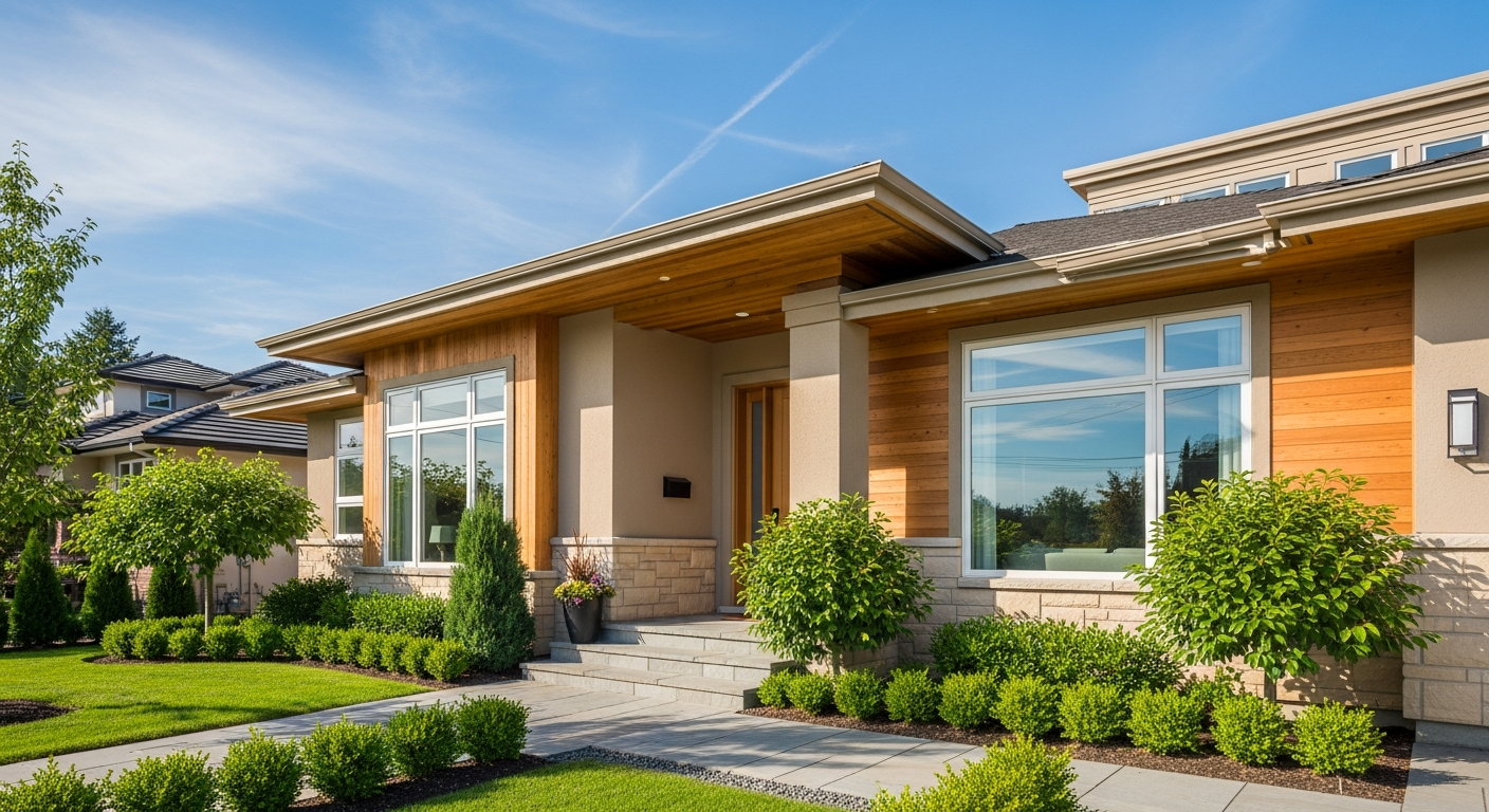 A beautiful residential home